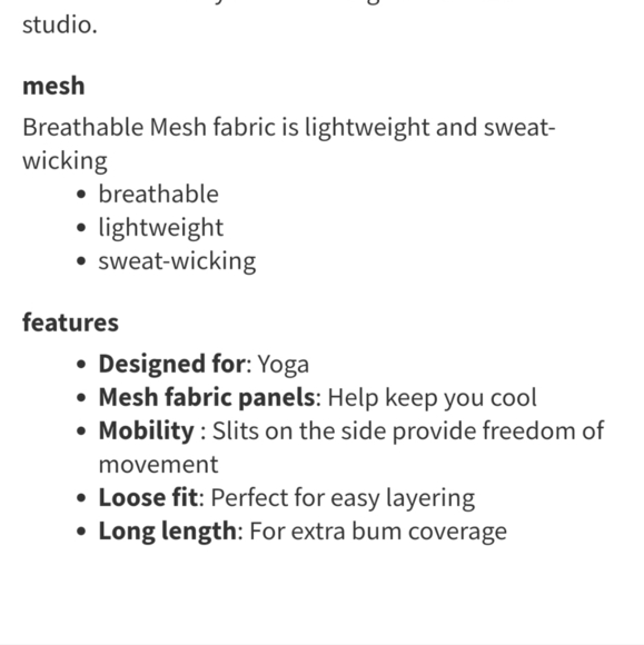 LULULEMON athletica Get Low Long Sleeve vneck mesh top - Picture 5 of 8